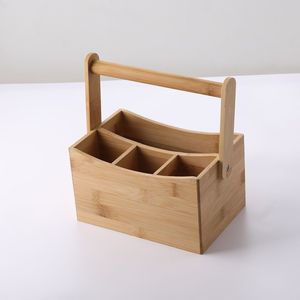 Compre un carrito de madera hecho a mano en línea para organizador de almacenamiento de cocina adecuado para decoración de comedor de granja rústica - Product Image 5