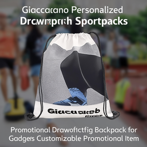 Zaino Sportivo Personalizzato Giacciano con Coulisse per Gadget, Articolo Promozionale Personalizzabile - Product Image 3