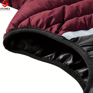 Best Manufacturing Men's Winter Waterproof Quick Dry 100% Polyester Puffer <b>Vest</b> Hooded Collar Windproof Warm Fully Custom - Product Image 5