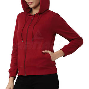 เสื้อฮู้ดทรงสลิมฟิตสำหรับผู้หญิงเสื้อฮู้ดแฟชั่นแบบมีฮู้ดสำหรับผู้หญิง - Product Image 3