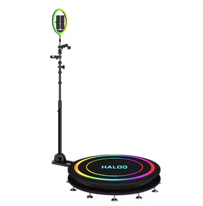 NUEVO MEJOR PROVEEDOR DE FÁBRICA OEM DE ALTA CALIDAD: Máquina expendedora de fotomatón de 360 grados con rotación para eventos y función SDK - Product Image 2