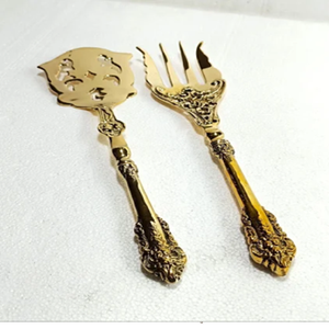 Juego decorativo en relieve de latón pulido brillante para fiestas de cumpleaños y eventos a precio mayorista de India - Product Image 4