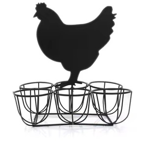 Support de porte-oeufs fini naturel Durable de haute qualité support de porte-oeufs moderne de haute qualité élégant pour une utilisation de stockage à domicile - Product Image 5