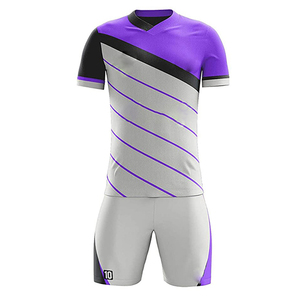 Uniforme de fútbol barato de alta calidad al por mayor 2025 diseño personalizado impresión secado rápido kit conjunto ropa de entrenamiento uniformes de fútbol - Product Image 2
