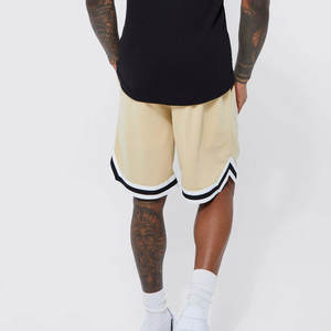 Venta al por mayor pantalones cortos de Baloncesto de los hombres de alta calidad Bsci verano impreso Logotipo de talla grande transpirable antibacteriano tallas de secado rápido - Product Image 1