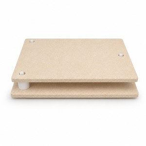 Ensemble de meubles de <span class=keywords><strong>four</strong></span> en mullite, plaque de <span class=keywords><strong>four</strong></span> à deux niveaux avec poteaux de support, réfractaire haute température pour la cuisson des céramiques - Product Image 1