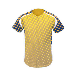 2025 meilleure qualité Premium dernière conception vierge plaine imprimé uniforme de Baseball maillot et ensemble court Baseball uniforme d'équipe personnalisé - Product Image 2