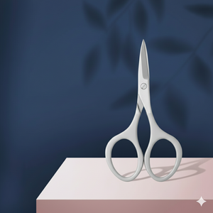 Tijeras Profesionales para Cutículas de Acero Inoxidable, Punta Curva, Manicura, Alta Calidad, Removedor de Piel Muerta, Tijeras para Uñas, Suministros de Belleza - Product Image 1