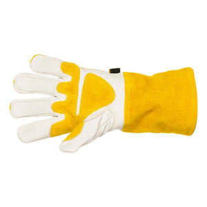 Guantes de Soldadura de Cuero Transpirables y Flexibles con Pantalla Táctil para Uso en Exteriores, Guantes de Seguridad Industrial con Protección Térmica - Product Image 5
