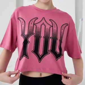 Camiseta Corta Chic para Mujer, Estilo Casual, Atuendo de Verano, Tela Suave y Transpirable, Ligera, Moderna para Uso Diario - Product Image 1