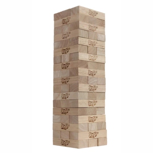 Custom Logo Colorful 45 Block Wooden Tower Game Customization Luxury Best Quality Building Block Table Game Tumbling Game Family - Product Image 5