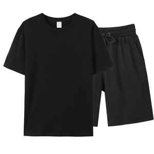 Survêtement d'été en Nylon léger de haute qualité pour hommes coupe-vent pull à capuche multi-poches Shorts ensemble de vêtements d'extérieur tendance - Product Image 2