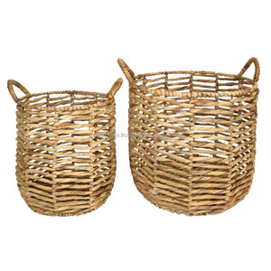 Nueva colección, jacinto de agua, cesto de lavandería de animales ecológico y almacenamiento de Juguetes | Decoración de guardería tejida multifuncional - Product Image 3