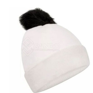 Pakistán Fabricación Último estilo Beanie Sombreros Sólido Liso Color Logotipo personalizado Adulto Beanie Sombreros - Product Image 2