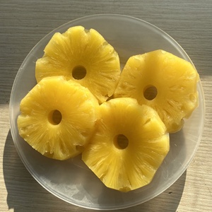 Ưu Đãi Đặc Biệt Đạt Tiêu Chuẩn ISO HACCP Chất Lượng Cao Việt Nam Nhà Sản Xuất LÁT DỨA Đóng Hộp ECOVITA Trong Xi-rô Nhẹ 580Ml - Product Image 3