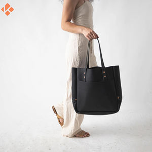 Bolso de mano cruzado de gran capacidad de cuero genuino de diseñador de lujo para mujer, bolso informal, venta en línea - Product Image 3