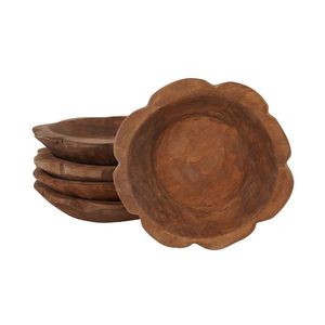 Tendance couleur bois pâte bougie bol cire de soja pour cadeau de vacances décor à la maison accessoires en gros pas cher prix du Vietnam - Product Image 5