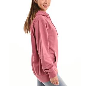 Sudadera con capucha extragrande de manga larga para mujer con logo en la parte delantera y trasera, con bolsillos, sudaderas ligeras de algodón para mujer. - Product Image 4