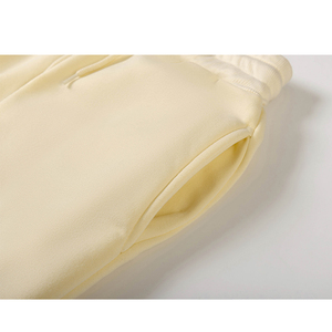 Pantalones Deportivos de Moda Y2K al por Mayor para Mujer, Pantalones Jogger con Logotipo Personalizado, con Cordón, de Felpa Gruesa de Algodón para Otoño - Product Image 4