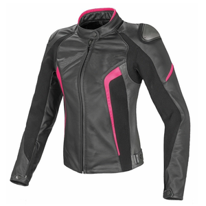 Men's Hot Selling Genuine Leather Racing Motorbike Jacket With CE Armours Protection Pure Black Motorcycle Jacket For Men - Product Image 3