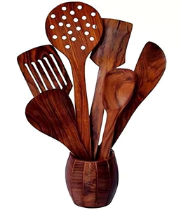 Nuevo diseño Utensilios Madera Cocina Espátula Mejor fiesta Uso por glowin fashion - Product Image 6
