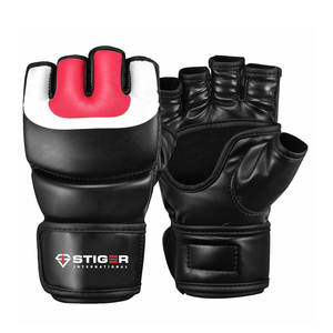Gants MMA et de boxe en cuir personnalisables originaux 100% à vendre - Product Image 4