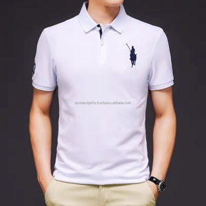 Camisetas de polo de algodón de alta calidad deportivas Econex, camisetas con cuello y logotipo personalizado para hombres, venta al por mayor a granel y servicios OEM - Product Image 4