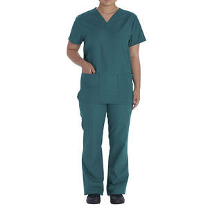 Classique Vente en gros Jogger Scrubs Suit Infirmières Uniformes hospitaliers Ensemble de gommages médicaux à vendre - Product Image 1