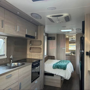 Remolques de caravana de casa rodante móvil 4WD de lujo al aire libre con inodoro Camper Mini Camper Off Road RV Camper Van para acampar - Product Image 5