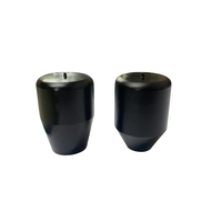 Pommeau de levier de vitesse universel en acier inoxydable argenté, usiné CNC, accessoires intérieurs, taille personnalisable, fabriqué à Taïwan