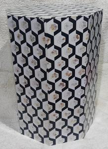 โต๊ะข้างสำหรับห้องนอนม้านั่งติดมุกแบบเปิดประทุนสำหรับห้องรับแขกบ้านไร่ดีไซน์หรูหรา2024 - Product Image 3