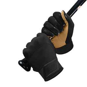 Gants de frappeur de baseball en cuir sur mesure OEM de meilleure qualité paume renforcée Gants de frappeur de baseball en cuir de chèvre à vendre - Product Image 5