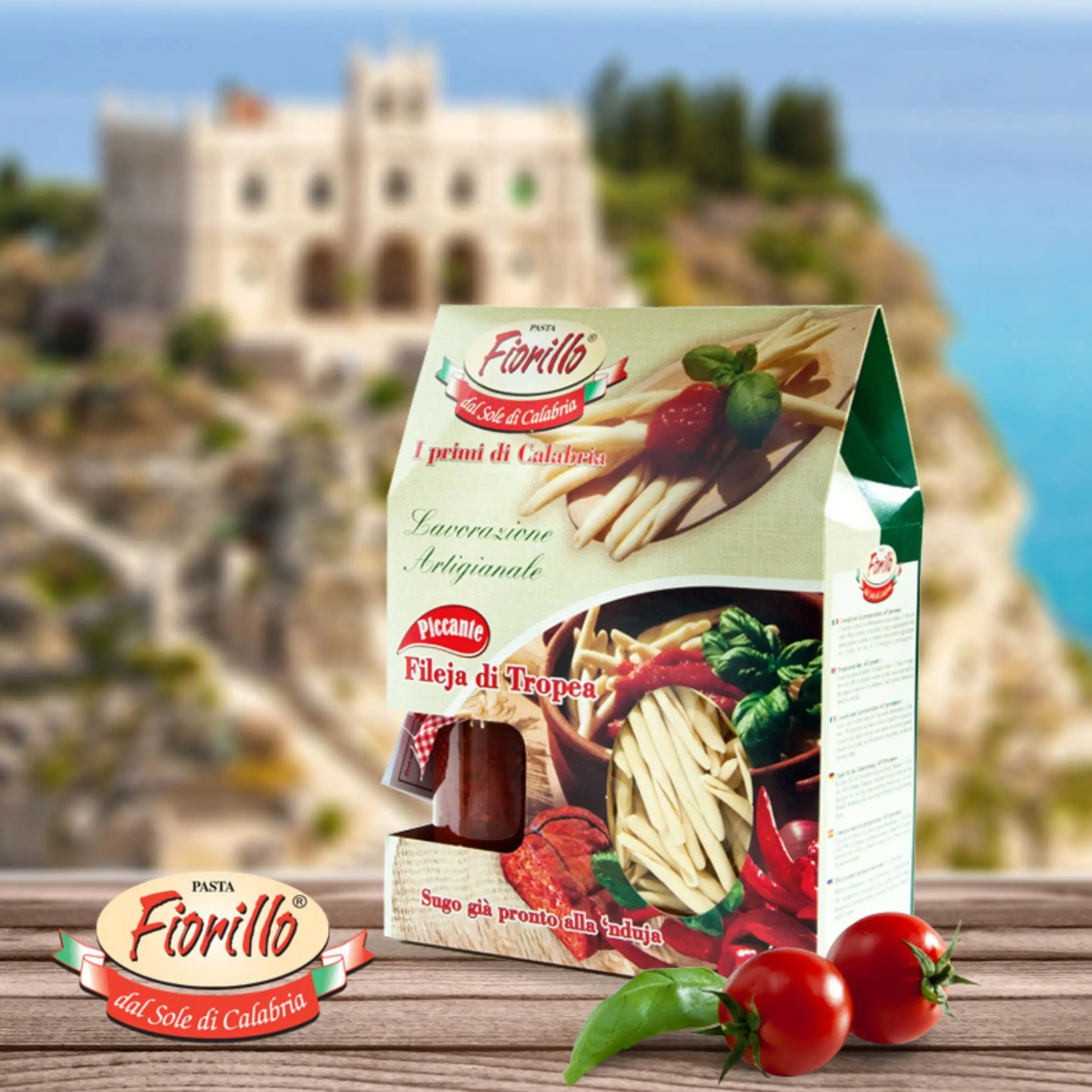 새로운 이탈리아 파스타 선물 상자-길고 짧은 듀럼 밀 파스타-100% 이탈리아에서 만든 에센스 by Pasticio Fiorillo