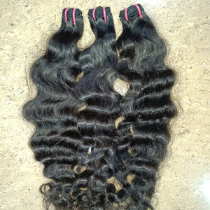 100% Extensiones de cabello humano virgen indio Remy Temple Premium DE LA India - Product Image 1