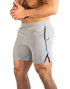 Short d'entraînement personnalisé pour hommes avec poche Design décontracté en coton Décoration de logo anti-rides pour une utilisation en salle de sport Service OEM disponible - Product Image 1
