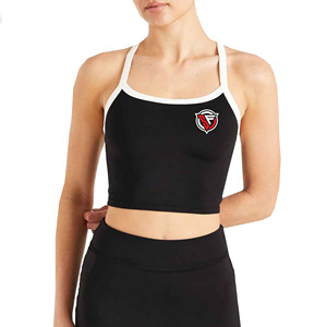 Camiseta Deportiva sin Mangas de Alta Calidad para Mujer, Compresión Atlética, Logotipo Frontal, Secado Rápido, Transpirable, Ropa Deportiva Informal de Verano - Product Image 5