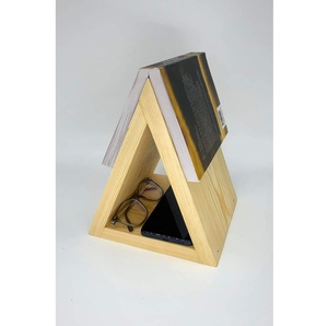 Atril de madera hecho a mano con incrustaciones de ágata elegante - Product Image 5