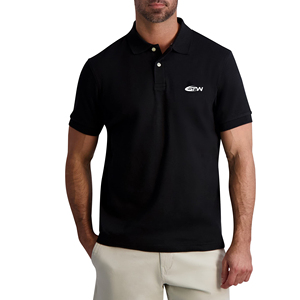 Chemise de performance pour homme à manches courtes en toile unie imprimée sur mesure, séchage rapide, respirante, anti-humidité, 100 % coton, haute performance - Product Image 1