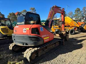 เครื่องขุดตีนตะขาบ KX080เครื่องขุดขนาดเล็ก2023ประสิทธิภาพสูงใช้สำหรับงานก่อสร้างทำสวนงานหนัก - Product Image 5