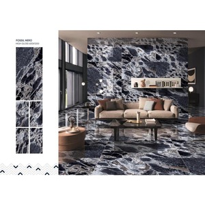 Usine directe Athena bleu 60x120cm carreaux de sol en porcelaine polie brillante fournisseur de prix bon marché - Product Image 5