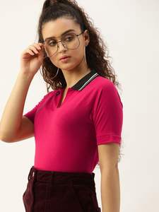 Polo de Mujer a la Moda, Corte Ajustado, Algodón Suave, Estilo Casual, Diseño Personalizado, Proveedor Mayorista de Boutique - Product Image 5