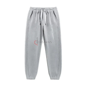 Pantalones de chándal de gimnasio para hombre personalizados | Joggers de Spandex de poliéster y algodón al por mayor con bolsillos y logotipo personalizado - Product Image 2