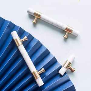 The <b>Craft</b> Exim Luxury Art Deco Marble Door Handle <b>for</b> Home Office Hotel <b>Cabinet</b> Wardrobe Premium Handcrafted Durable Hardware - Product Image 5