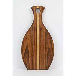 Planche à découper en acacia design goutte Planche à découper écologique en bois personnalisée Vente à chaud Plateau à pizza de service à l'exportation - Product Image 5
