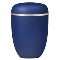 Urnas de cremación de recuerdo de latón de alta calidad con impresiones de patas, urnas funerarias de Metal con acabado de Color dorado y blanco para cenizas humanas