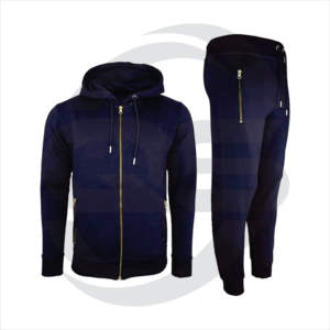 Customized 100% Cotton Track <b>Suit</b> Heavyweight 100% Cotton Customized Track <b>Suit</b> - Product Image 1