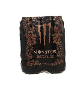 Paquete de 24 Latas de Cerveza Ginger Brew de Monsters Mule, 500 ml Cada Una, Caja Maestra, Peso Neto 12.5 kg, Para Venta al por Mayor y Compras en Tiendas - Product Image 1