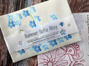 Étiquettes personnalisées en satin tissé haute densité double face boucle pli cou étiquette de satin tissée de marque pour patch de broderie de vêtements - Product Image 6