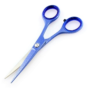 KOUNAIN profesional azul de acero inoxidable peluquero corte de pelo tijeras de adelgazamiento textura tijeras de peluquería herramientas de salón - Product Image 2