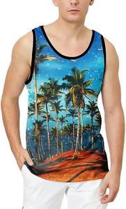 Latest Design Customized tank Top Sublimation Printing Sports <b>Singlets</b> Men's <b>Running</b> <b>Singlets</b> - Product Image 5
